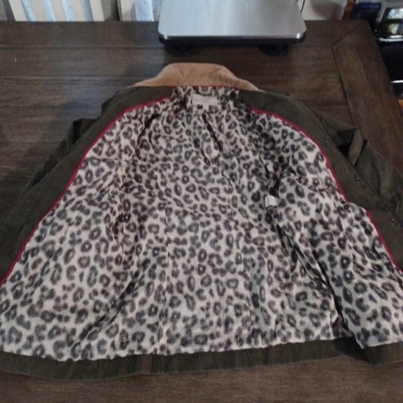 Banana Republic heritage Women's Field Safary Jacket Green Adventure size S - Picture 7 of 15